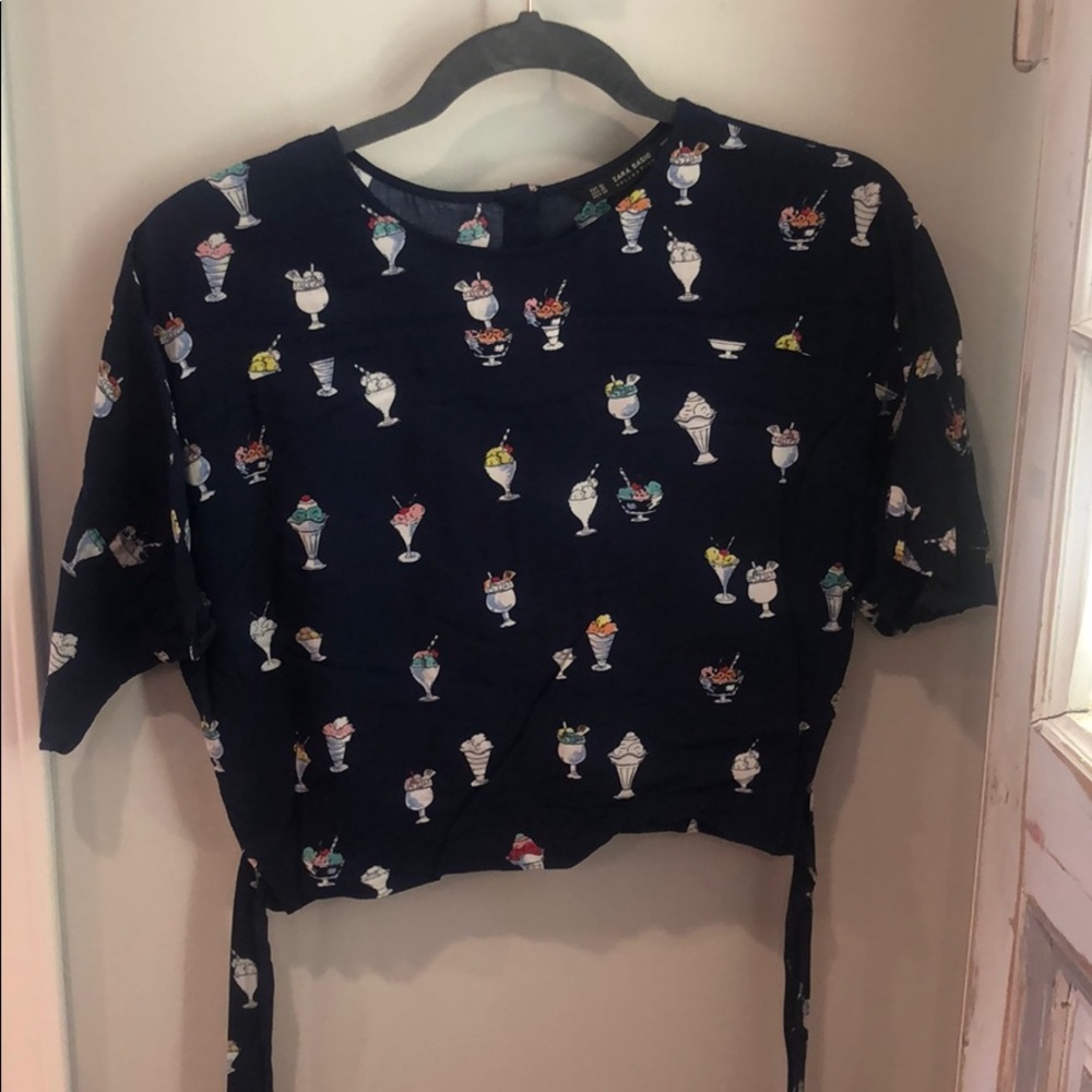 Zara crop top